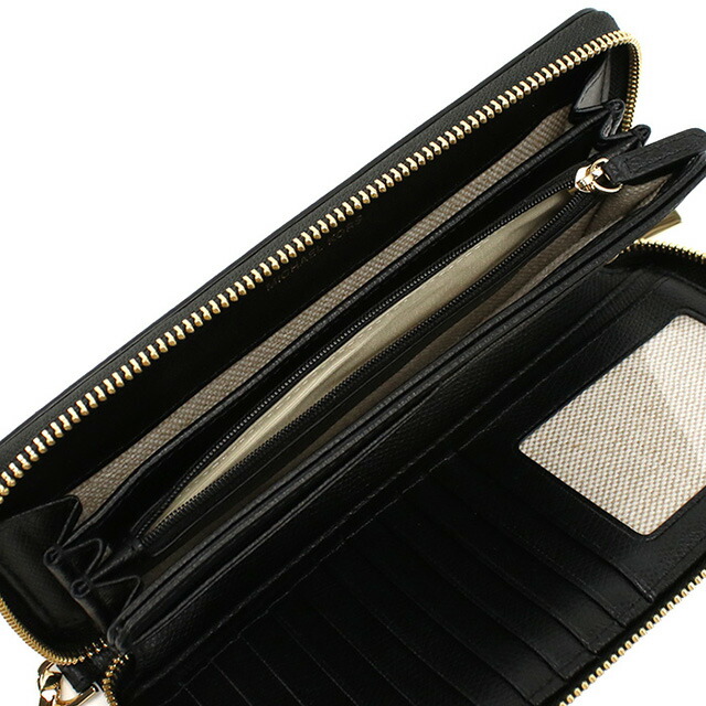 マイケル・コース オーガナイザー レディース ブランド MICHAEL KORS JET SET レザー ベトナム 32F4GJ6T3L BLACK ブラック 小物