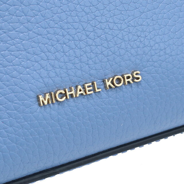 マイケル・コース ハンドバッグ レディース MICHAEL KORS GIGI レザー インドネシア 32R4G3GC4L FRENCH BLUE ブルー系 バッグ 軽量 小さめ 手提げ ブランド 高級 おしゃれ プレゼント 女性 実用的 かわいい