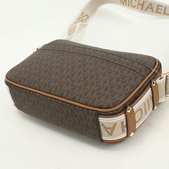 マイケルコース 斜め掛け ショルダーバッグ レディース ブランド MICHAEL KORS MAEVE 32R5G5VC9B ブラウン