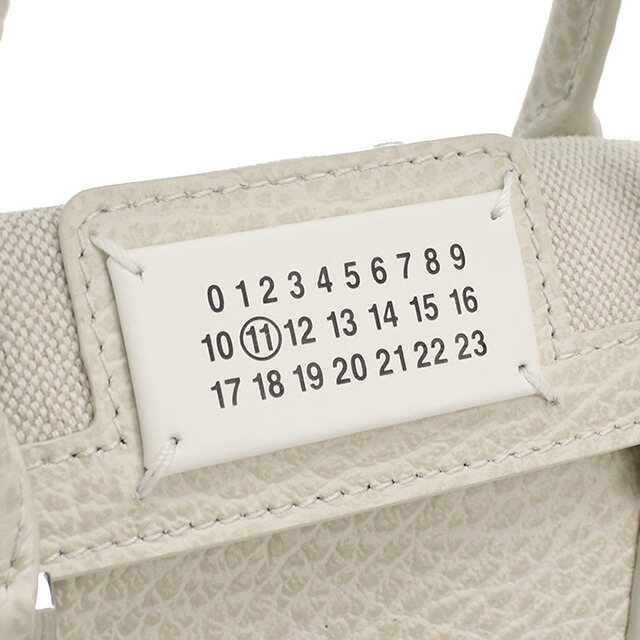 メゾンマルジェラ ハンドバッグ レディース ブランド Maison Margiela レザー イタリア S56WG0081 グレー系 バッグ 軽量 小さめ 手提げ 高級 おしゃれ プレゼント 女性 実用的 かわいい