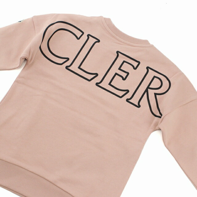 子供服 キッズ 女の子 男の子 高級 ブランド 出産祝い ギフト おしゃれ モンクレール スウェット ベビー MONCLER トルコ 8I00009 ピンク系 ウェア 選べるモデル