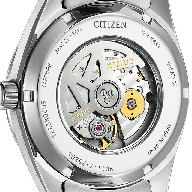 シチズン コレクション 自動巻き 腕時計 メンズ CITIZEN COLLECTION NB1050-59H アナログ グレー 日本製 ブランド おしゃれ 防水 プレゼント 男性 実用的
