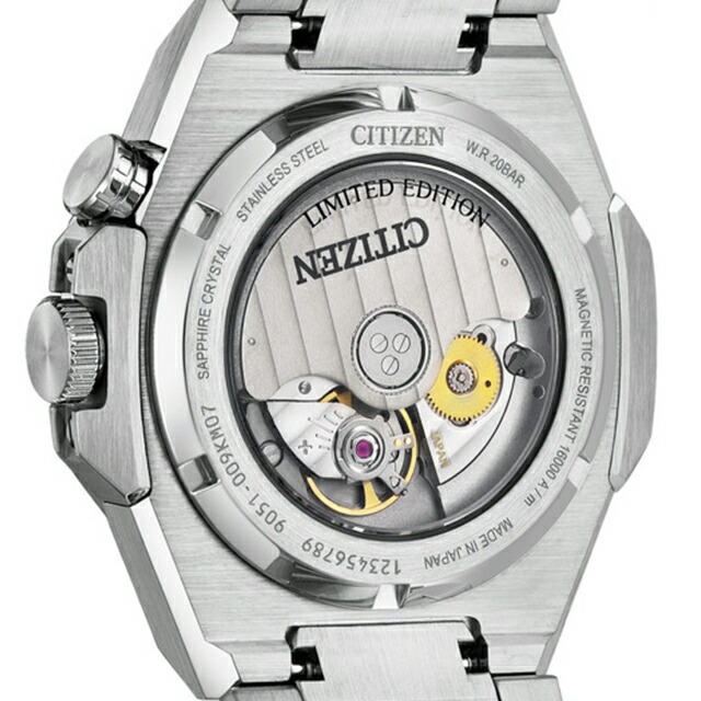 シチズン シリーズ8 880 Mechanical Limited 自動巻き 腕時計 ブランド メンズ 数量限定 耐磁2種 CITIZEN Series 8 NB6060-58H アナログ シルバー 日本製 高級 おしゃれ 防水 文字盤 大きい プレゼント 男性 実用的