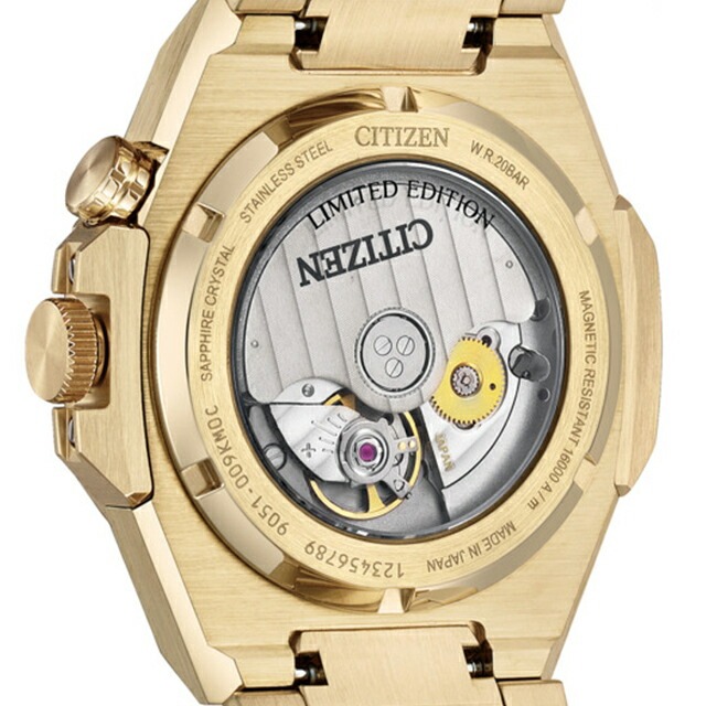 シチズン シリーズ8 880 Mechanical Limited Cal. 9051 自動巻き 腕時計 ブランド メンズ 数量限定 耐磁2種 CITIZEN Series 8 NB6062-52P アナログ ゴールド 日本製 高級 おしゃれ 防水 文字盤 大きい プレゼント 男性 実用的