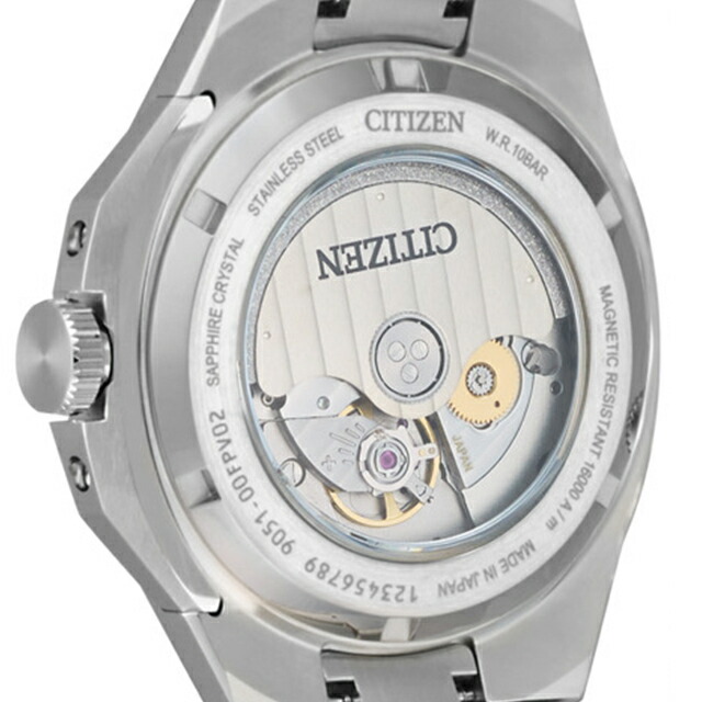 シチズン シリーズ8 メカニカル Cal. 9051 自動巻き 腕時計 ブランド メンズ CITIZEN Series 8 NB6080-51W アナログ グリーン 日本製 高級 おしゃれ 防水 文字盤 大きい プレゼント 男性 実用的