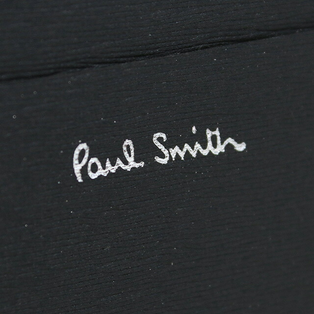 ポール・スミス カードケース メンズ Paul Smith レザー イタリア M1A4768 BLACK ブラック 財布 定期入れ ブランド 高級 おしゃれ プレゼント 実用的