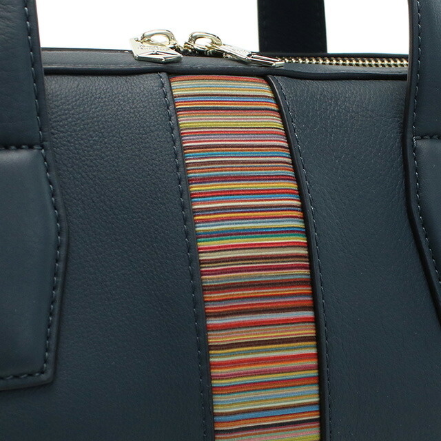 ポール・スミス ブリーフケース メンズ Paul Smith レザー タイ M1A6603 BLUE ブルー系 バッグ 軽量 A4 ノートpc ブランド 高級 おしゃれ プレゼント 男性 実用的 かっこいい
