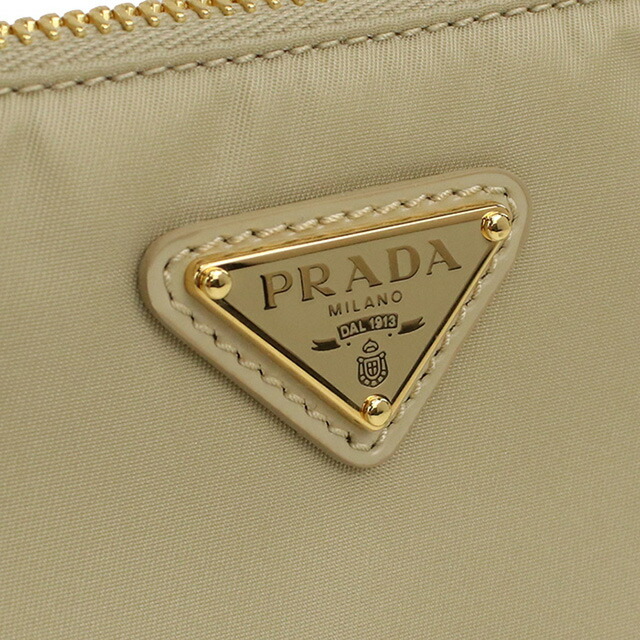 プラダ セミショルダー レディース ブランド PRADA 1BC201 ベージュ バッグ