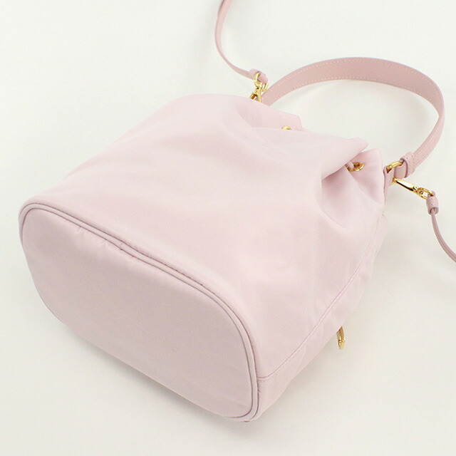 プラダ ハンドバッグ レディース ブランド PRADA 1BH038 ピンク バッグ 軽量 小さめ 手提げ 高級 おしゃれ プレゼント 女性 実用的 かわいい