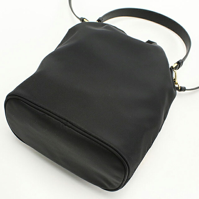プラダ ハンドバッグ レディース ブランド PRADA VELA 2WAY 1BH038 ブラック 軽量 小さめ 手提げ 高級 おしゃれ プレゼント 女性 実用的 かわいい
