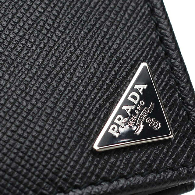 プラダ 長財布ニ折小銭入付き メンズ ブランド PRADA 2MV836 NERO