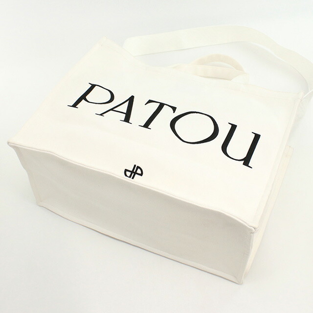 パトゥ トートバッグ レディース ブランド PATOU AC0450076 ホワイト バッグ 軽量 手提げ 高級 おしゃれ プレゼント 女性 実用的 かわいい