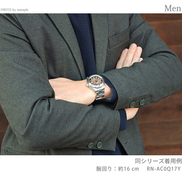 オリエント Sports Orient Mako 自動巻き 腕時計 ブランド メンズ ORIENT SPORTS RN-AC0Q17Y アナログ ブラウン おしゃれ 防水 プレゼント 男性 実用的