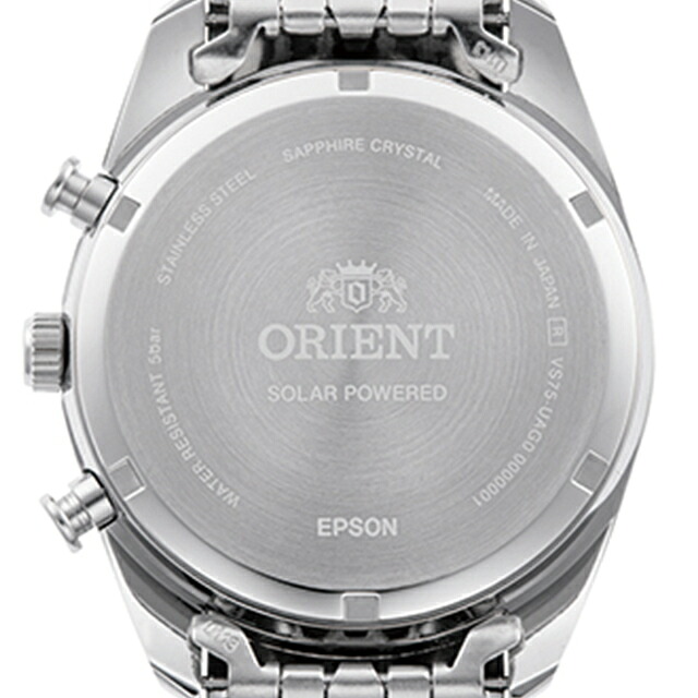 オリエント コンテンポラリー コンテンポラリー ソーラーパワード クロノグラフ ソーラー 腕時計 メンズ クロノグラフ ORIENT CONTEMPORARY RN-TX0304L アナログ ブルー 日本製 ブランド おしゃれ 防水 プレゼント 男性 実用的