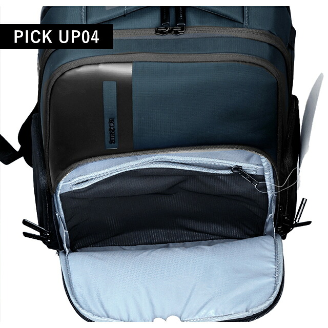 サムソナイト リュック メンズ Samsonite BIZ2GO バックパック リュックサック スクールバッグ ポリエステル100% 142143-BL ブルー バッグ 旅行カバン ブランド 高級 おしゃれ プレゼント 男性 実用的 かっこいい