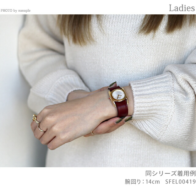 サルヴァトーレ フェラガモ ヴァラ クオーツ 腕時計 レディース Salvatore Ferragamo SFEL00319 アナログ ホワイト ブラウン 白 スイス製 高級 ブランド おしゃれ 防水 軽い 華奢 かわいい プレゼント 女性 実用的