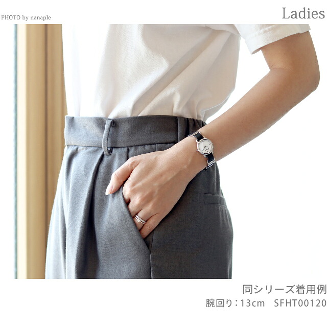 サルヴァトーレ フェラガモ バリナ クオーツ 腕時計 レディース 革ベルト Salvatore Ferragamo SFHT01222 アナログ ホワイト ライトブラウン 白 スイス製 高級 ブランド おしゃれ 防水 軽い 華奢 かわいい プレゼント 女性 実用的