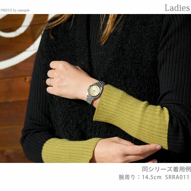 セイコー5 スポーツ SNXS Series 自動巻き 腕時計 ブランド レディース Seiko 5 Sports SRRA011 アナログ シャンパンゴールド 日本製 おしゃれ 防水 軽い 華奢 かわいい プレゼント 女性 実用的