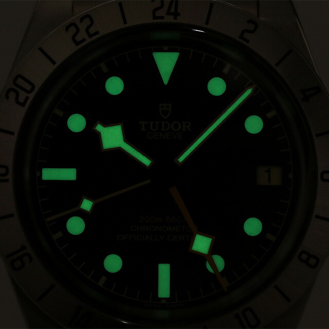 チューダー チュードル ブラックベイ プロ 自動巻き 腕時計 メンズ 革ベルト TUDOR M79470-0003 アナログ ブラック 黒 スイス製 ブランド おしゃれ 防水 プレゼント 男性 実用的