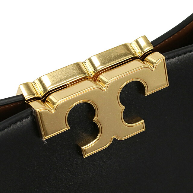 トリーバーチ ハンドバッグ レディース ブランド Tory Burch ELEANOR 137312 ブラック 軽量 小さめ 手提げ 高級 おしゃれ プレゼント 女性 実用的 かわいい