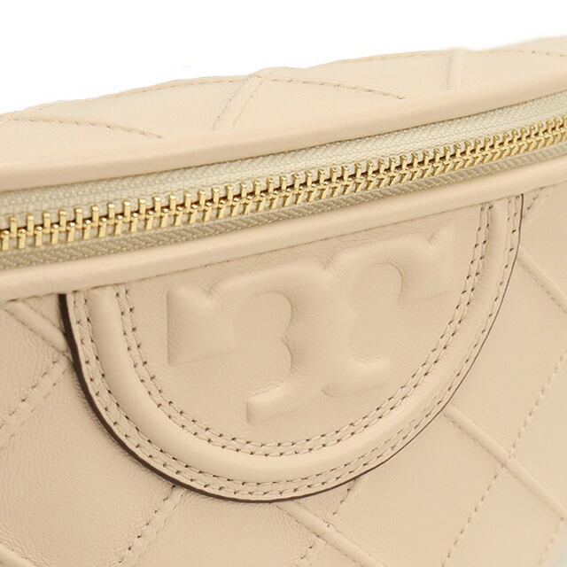 トリーバーチ ボディバッグ レディース ブランド TORY BURCH FLEMING NEW BELT BAG レザー 160132 NEW CREAM ベージュ系 バッグ 軽量 小さめ 高級 おしゃれ プレゼント 女性 実用的 かわいい
