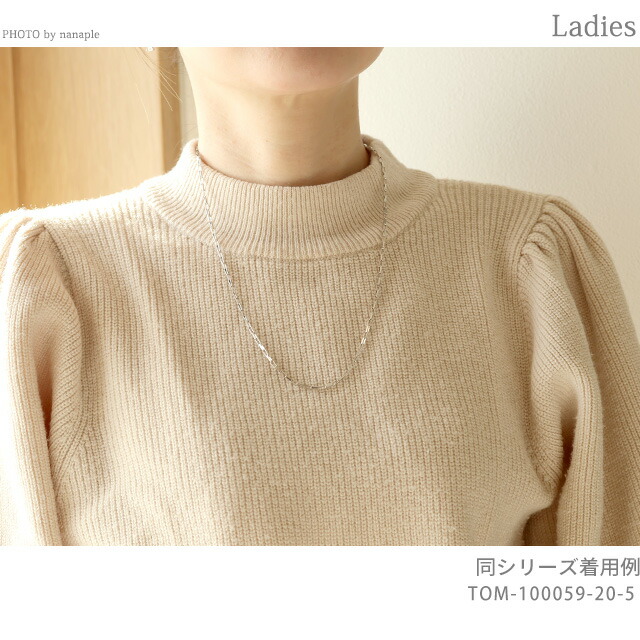 トムウッド ネックレス メンズ レディース ブランド TOMWOOD ビリーチェーンゴールド 20.5インチ 100060 ゴールド アクセサリー