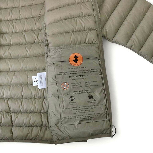 セイブ ザ ダック SAVE THE DUCK DAISY D33620W GIGA ダウンジャケット D33620W-40021-ELEPHANTGREY-1 レディース ジャケット ブランド