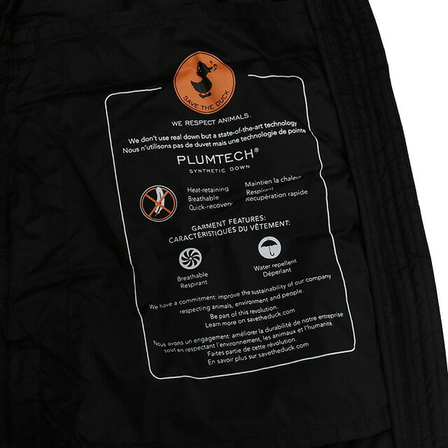 セイブ ザ ダック SAVE THE DUCK LYSA ダウンジャケット D40279W-10000-BLACK-2 レディース ダウンジャケット ブランド