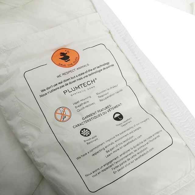 セイブ ザ ダック SAVE THE DUCK LYSA ダウンジャケット D40279W-00002-OFF-WHITE-2 レディース ダウンジャケット ブランド