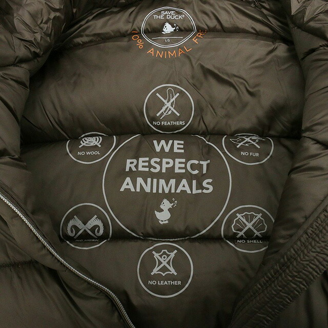 セイブ ザ ダック SAVE THE DUCK LYSA ダウンジャケット D40279W-40023-MUDGREY-2 レディース ダウンジャケット ブランド