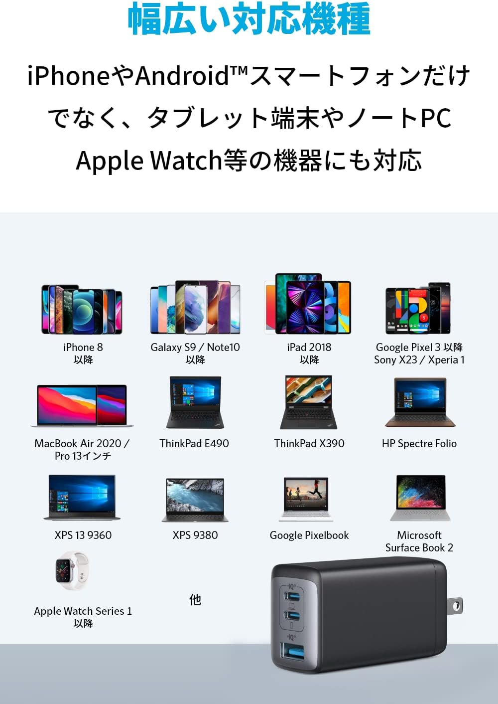 Anker PowerPort III 3-Port 65W Pod