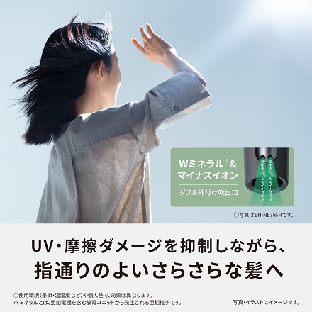 パナソニック ヘアードライヤー イオニティ EH-NE7N-A アイスブルー