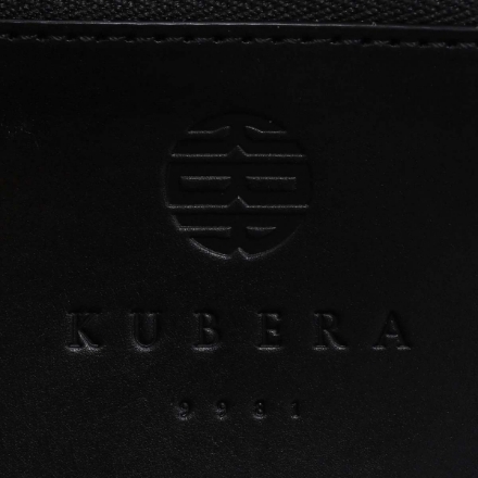 KUBERA9981 ラウンドジップ ウォレット （マットスティングレイ × ネイビー）