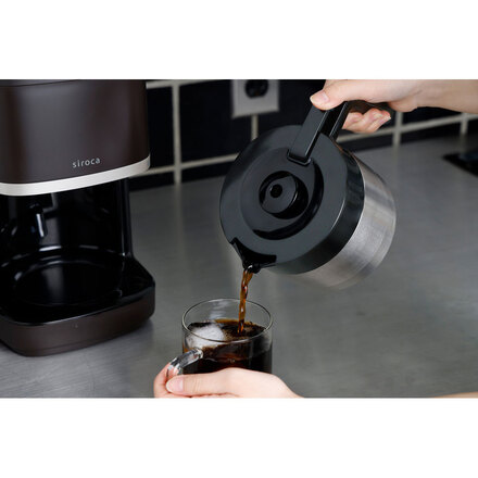 コーン式全自動コーヒーメーカー カフェばこPRO SC-C271（TD）