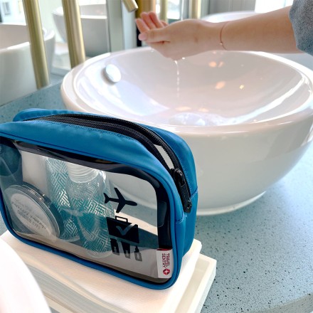 TRAVEL SENTRY トイレタリーポーチ ブラック