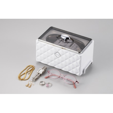 ツインバード 超音波洗浄器 クリーナー メガネ アクセサリー 時計 お手入れ 花粉対策 EC-4548W