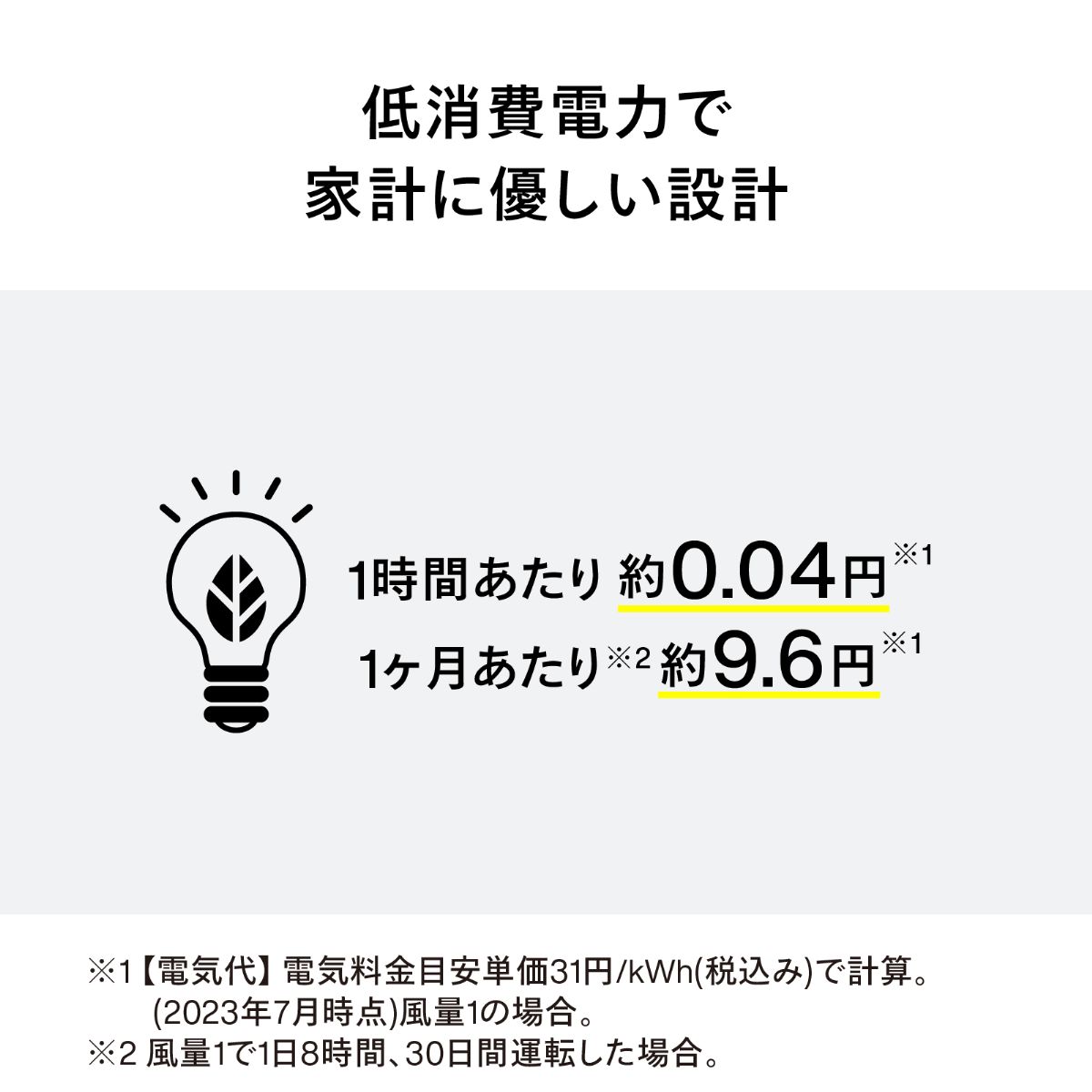 ツインバード サーキュレーション 扇風機 9枚羽 風量10段階切替 ホワイト　EF-J952W