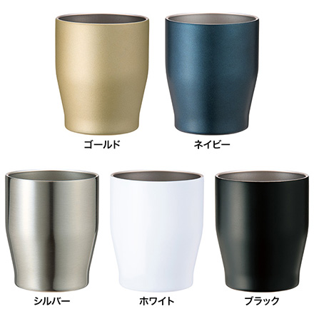 NEW真空タンブラー 350ml ネイビー2個