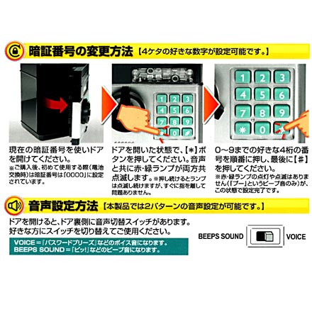 電動貯金箱 暗証番号式シークレットバンク ハック