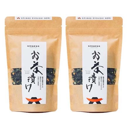 お茶漬け 茶漬け 海苔 クラフトスタンダード 2個 有明漁師海苔