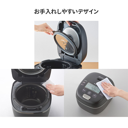 タイガー ご泡火炊き 5.5合炊き オフブラック JRI-G100KO