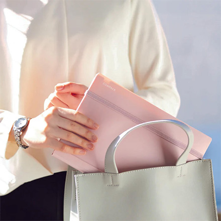 クリアーファイルコンパック ピンク FDC