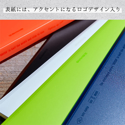 キングジム クリアーファイル ホッソ 15ポケット オレンジ FDC