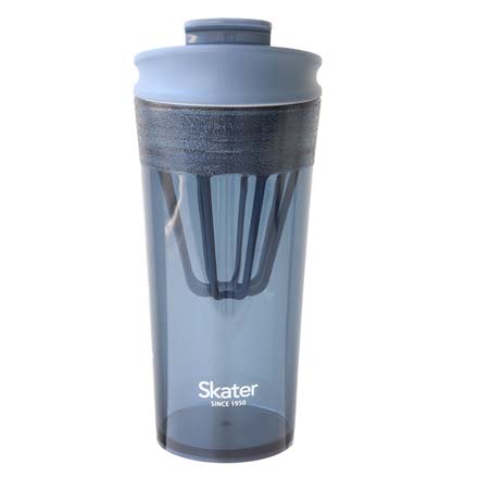 タンブラー シェイカー付 420ml スケーター ブルーグレー