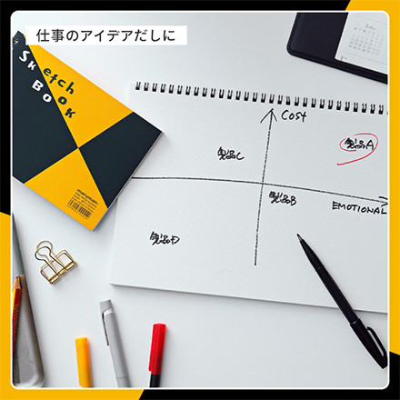 マルマン 画用紙 図案スケッチブック 【B6】 FDC
