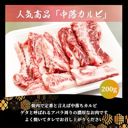 特産等級 松阪牛 A5等級 黒毛和牛 メス牛 カルビ焼肉セット 800g