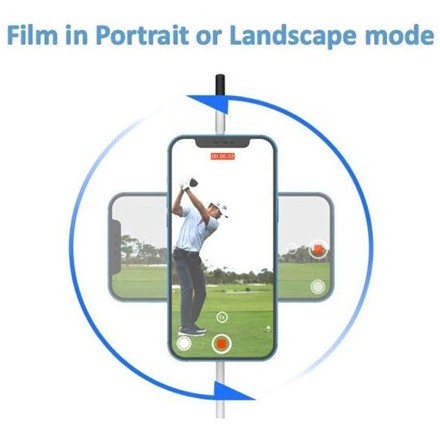 日本未発売商品GPOD GOLF GPOD mini Gポッド ジーポッド ミニ ゴルフスイング動画撮影 アライメントスティックに取り付けて簡単に動画撮影 GPOD mini