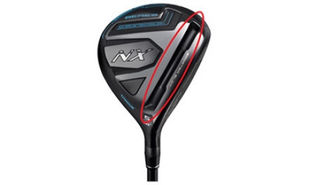 チタン設計ホンマ ゴルフ ベレス NX チタンフェース フェアウェイウッド VIZARD for NX 45 カーボンシャフト 5W/18度/R