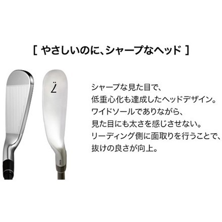 プロギア 05 アイアンセット 5本組(7-P,A) MCI FOR PRGR カーボンシャフト SR