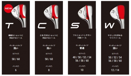 キャロウェイ OPUS クロム ウェッジ Dynamic Gold スチールシャフト Callaway オーパス ダイナミックゴールド 50度/10度/S